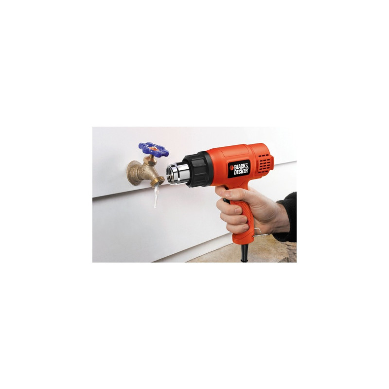 BLACK+DECKER Heißluftgebläse KX1650(orange, 1750 Watt)