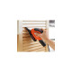 BLACK+DECKER Kompakt-Mouse BEW230K-QS, Deltaschleifer(orange/schwarz, 55 Watt, Koffer)
