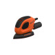 BLACK+DECKER Kompakt-Mouse BEW230-QS, Deltaschleifer(orange/schwarz, 55 Watt)