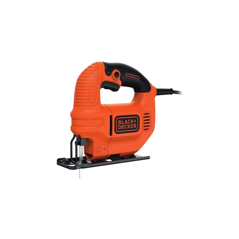 BLACK+DECKER Kompakt-Stichsäge KS501(orange/schwarz, 400 Watt)