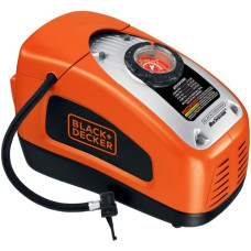 BLACK+DECKER Kompressor ASI300, 11bar, Luftpumpe(orange/schwarz, 12 Volt Zigarettenzünder-Anschluss)