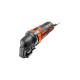 BLACK+DECKER Multifunktions-Werkzeug MT300KA(orange/schwarz, Koffer, 300 Watt, 12-tlg. Zubehörset)