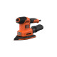 BLACK+DECKER Multischleifer 4in1 BEW200-QS, Deltaschleifer(orange/schwarz, 200 Watt)