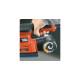 BLACK+DECKER Multischleifer KA280K(orange/schwarz, 220 Watt, Koffer)