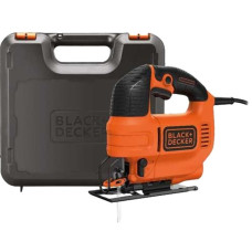 BLACK+DECKER Pendelhub-Stichsäge KS701PEK(orange/schwarz, Koffer, 520 Watt)
