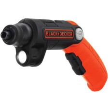 BLACK+DECKER Pivot-Akkuschrauber BDCSFL20C, 3,6Volt(orange/schwarz, mit klappbarem Griff)