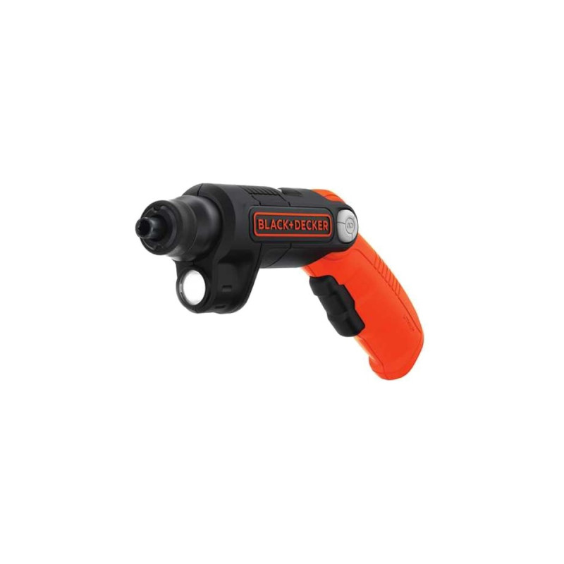 BLACK+DECKER Pivot-Akkuschrauber BDCSFL20C, 3,6Volt(orange/schwarz, mit klappbarem Griff)