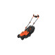 BLACK+DECKER Rasenmäher BEMW451BH-QS(orange/schwarz, 1.200 Watt)