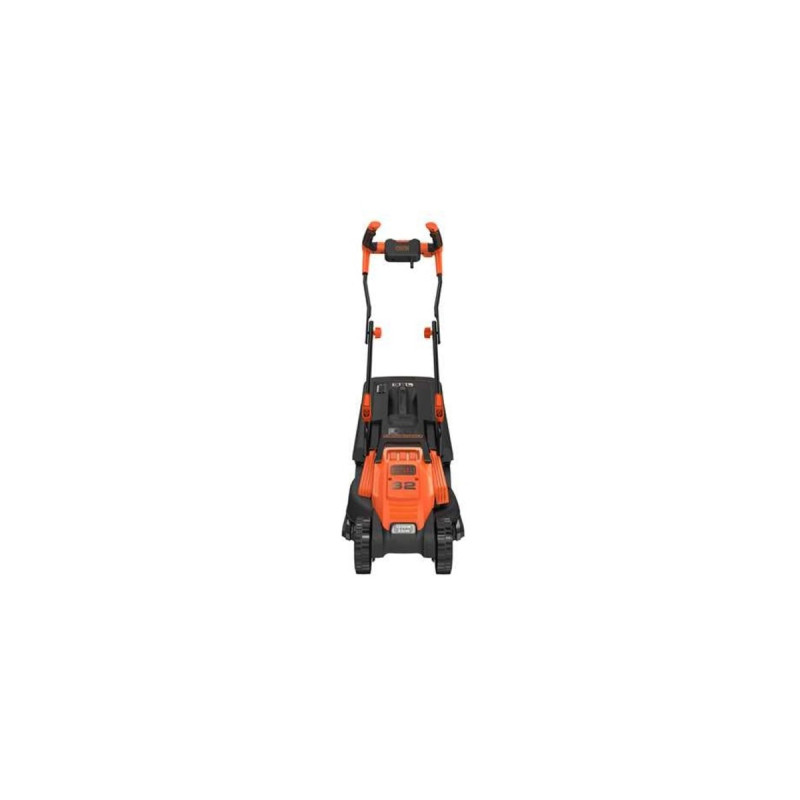 BLACK+DECKER Rasenmäher BEMW451BH-QS(orange/schwarz, 1.200 Watt)