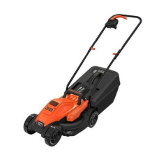 BLACK+DECKER Rasenmäher BEMW451-QS, 32cm(orange/schwarz, 1.200 Watt)