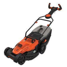 BLACK+DECKER Rasenmäher BEMW481ES, 42cm(orange/schwarz, 1.800 Watt)