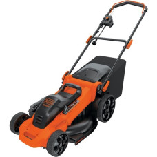 BLACK+DECKER Rasenmäher LM2000(orange/schwarz, 2.000 Watt, 3-in-1 Funktionalität)