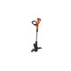 BLACK+DECKER Rasentrimmer BESTE630(orange/schwarz, 550 Watt, Outlet)