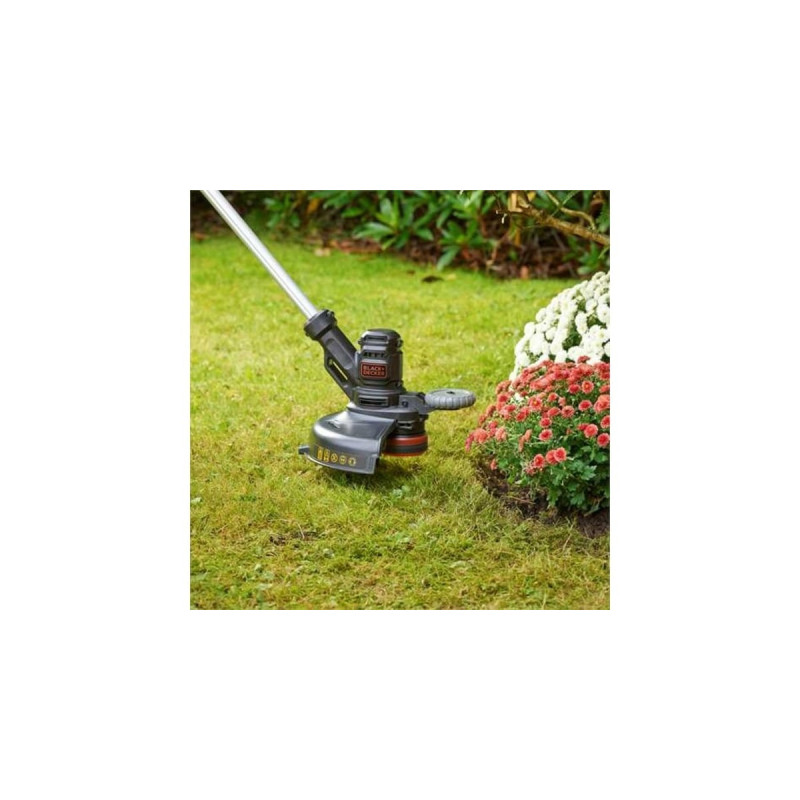 BLACK+DECKER Rasentrimmer BESTE630(orange/schwarz, 550 Watt)