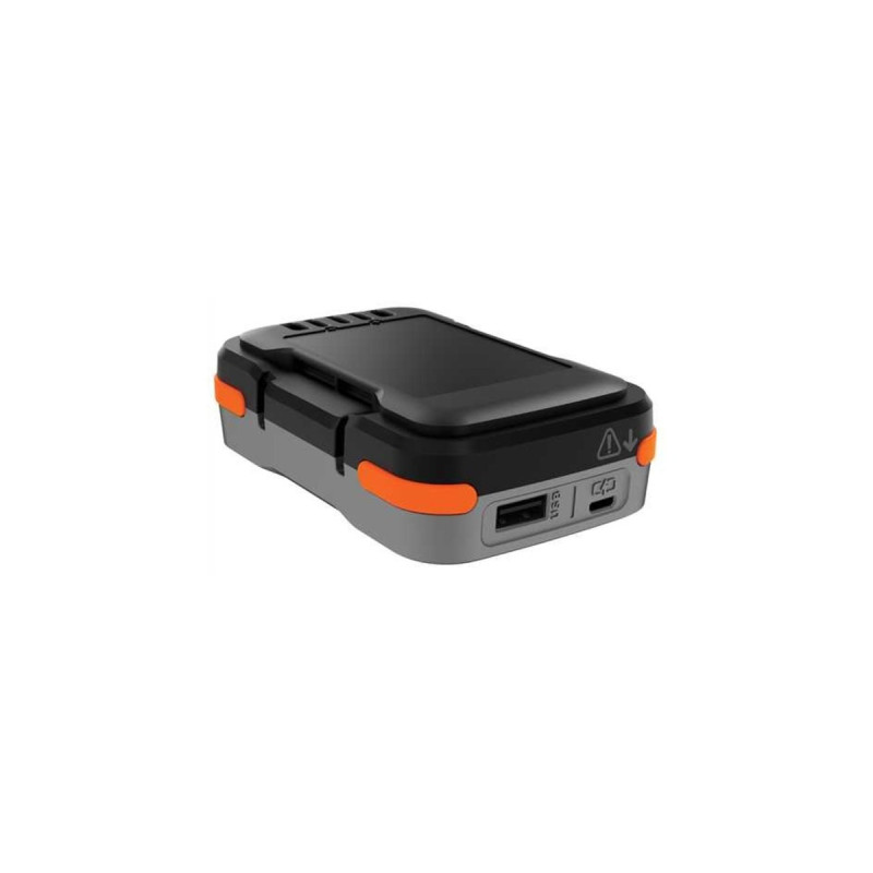 BLACK+DECKER USB-Akku BDCB12B-XJ(schwarz/orange)