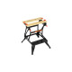 BLACK+DECKER Workmate WM536, Werkbank(schwarz/braun)