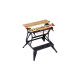 BLACK+DECKER Workmate WM825, Werkbank(schwarz/braun)