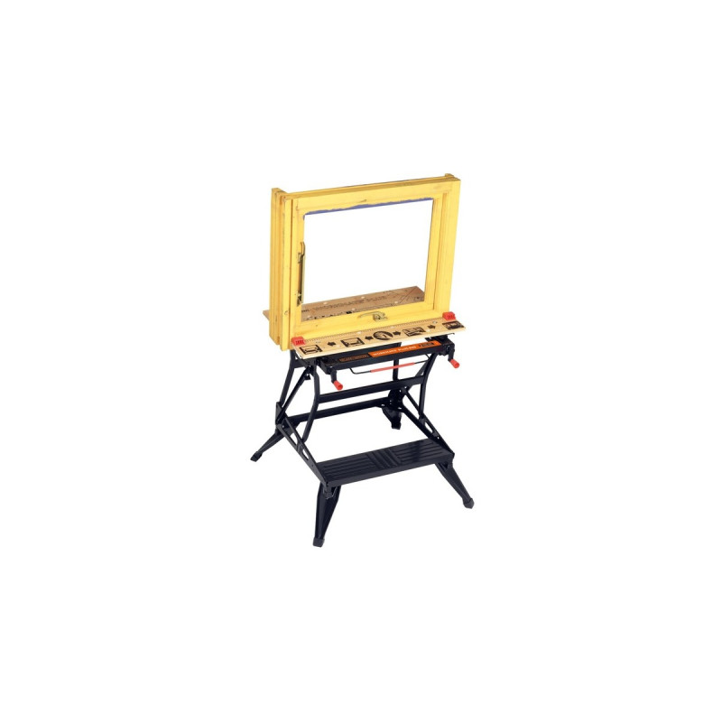 BLACK+DECKER Workmate WM825, Werkbank(schwarz/braun)