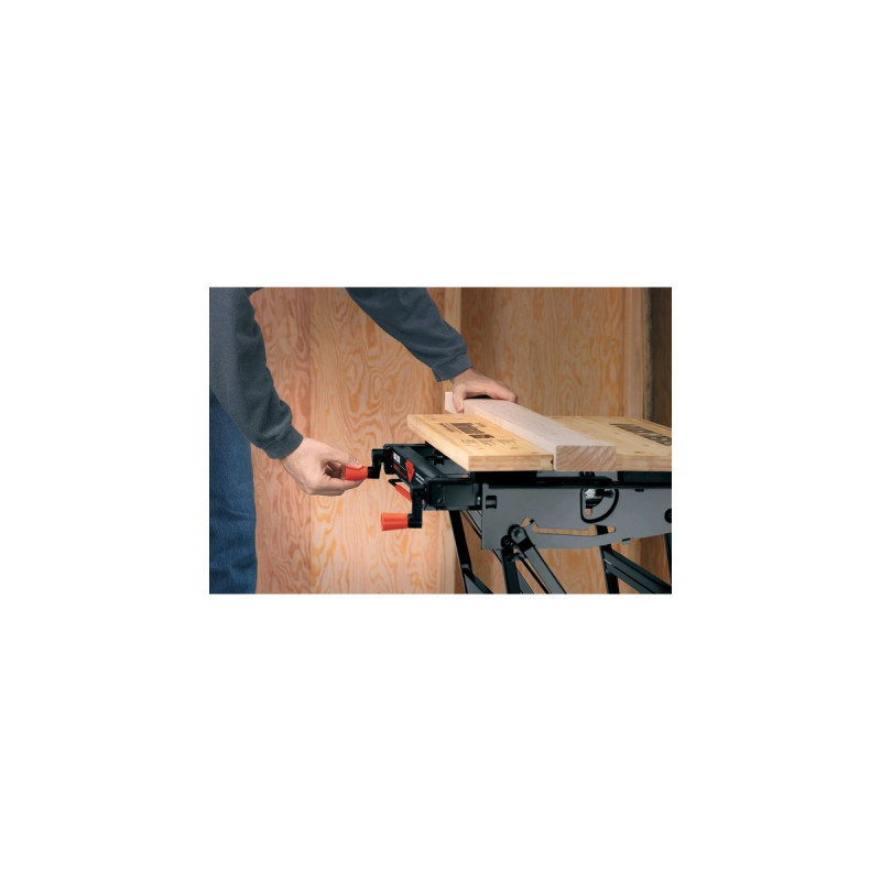 BLACK+DECKER Workmate WM825, Werkbank(schwarz/braun)