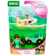 BRIO Disney Princess Jasmin mit Waggon, Spielfahrzeug
