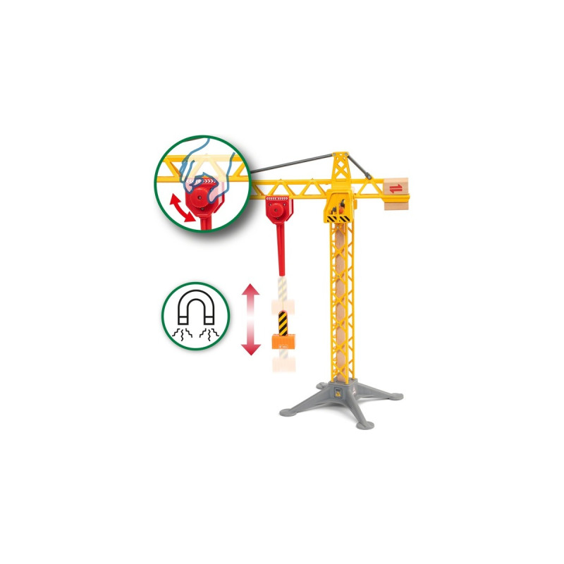 BRIO Großer Baukran mit Licht, Bahn