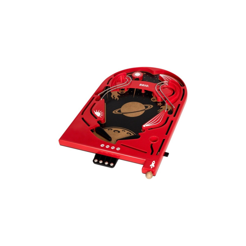 BRIO Holz-Flipper Space Safari, Geschicklichkeitsspiel