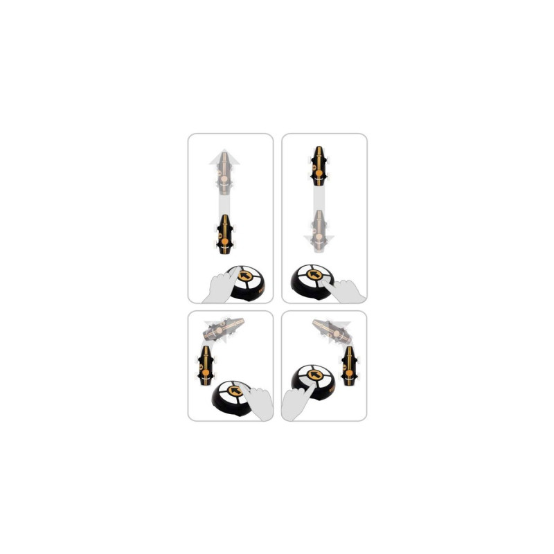 BRIO RC Rennwagen(schwarz/gold)