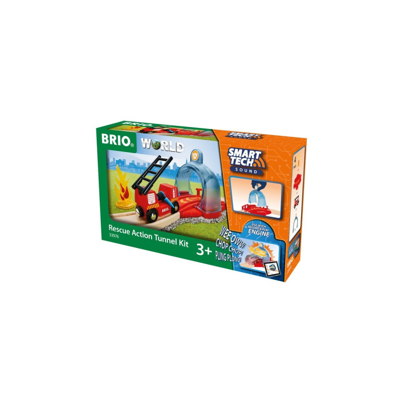 BRIO Smart Tech Sound Feuerwehreinsatz, Spielfahrzeug(rot)
