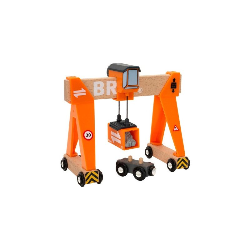 BRIO World Container-Verladekran, Spielfahrzeug
