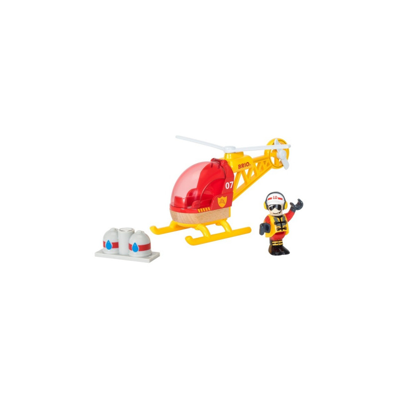 BRIO World Feuerwehr-Hubschrauber, Spielfahrzeug