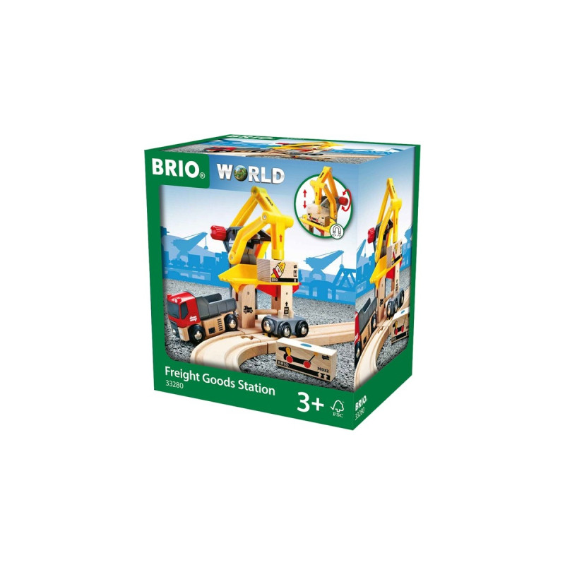 BRIO World Frachtverladestation, Spielgebäude