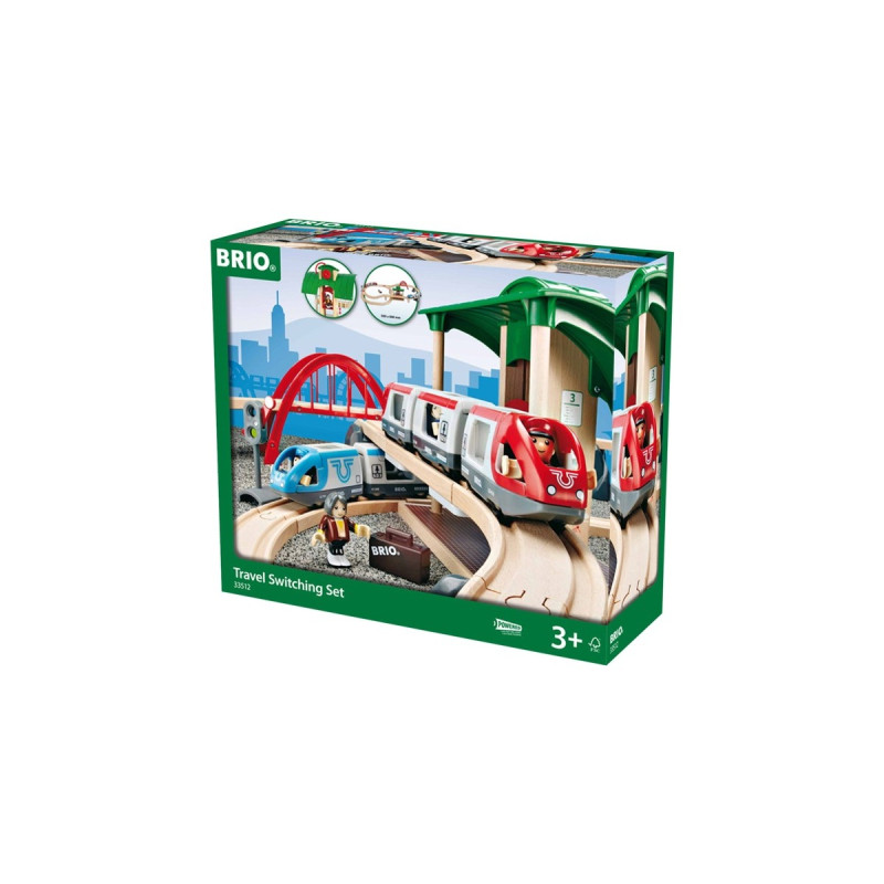BRIO World Großes Bahn Reisezug Set