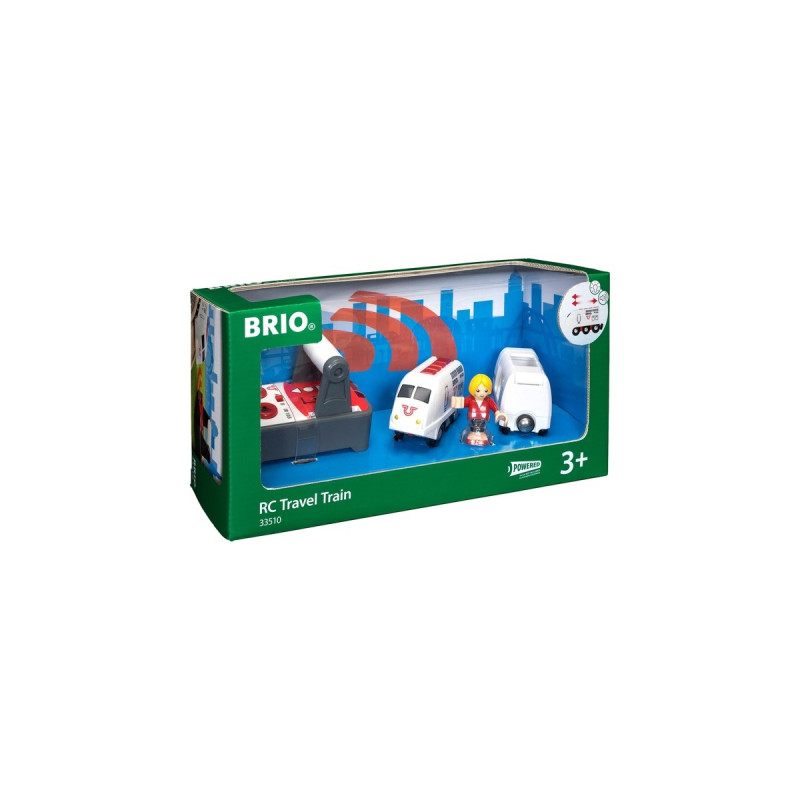 BRIO World IR-Express Reisezug, Spielfahrzeug(weiß)