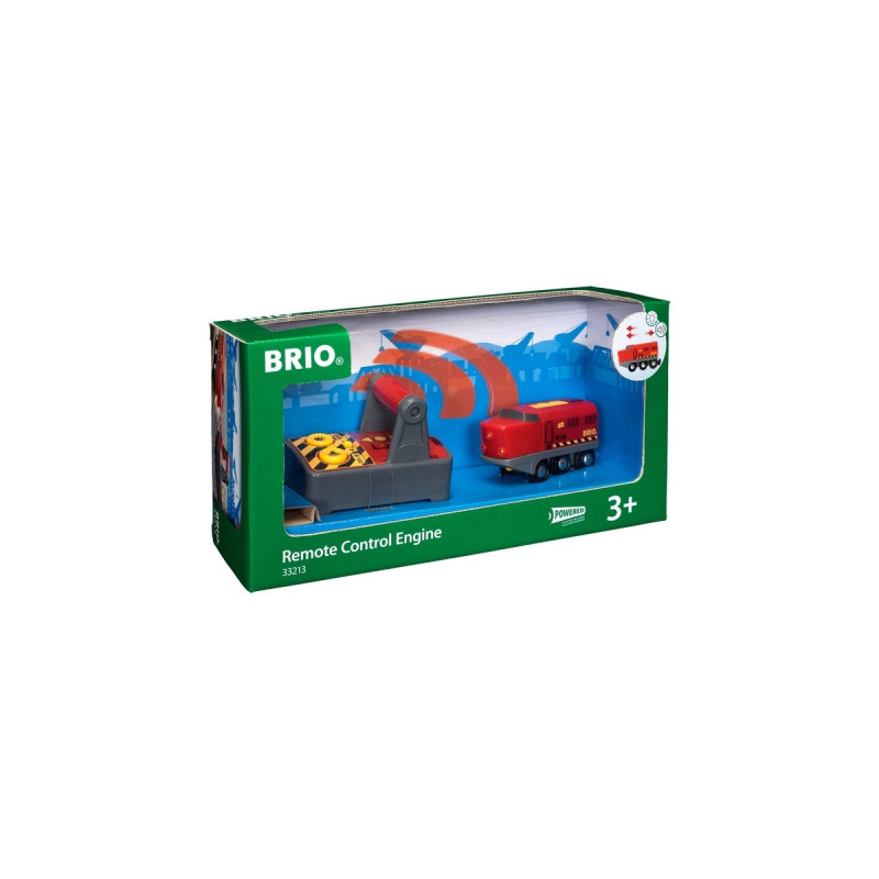 BRIO World IR-Frachtlok, Spielfahrzeug(rot)