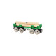 BRIO World Langholzwagen, Spielfahrzeug(grün)
