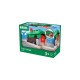 BRIO World Lokschuppen mit Rolltor, Bahn