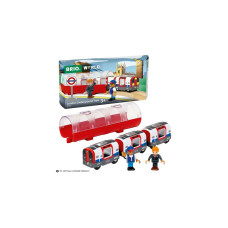 BRIO World Londoner U-Bahn mit Licht und Sound, Spielfahrzeug