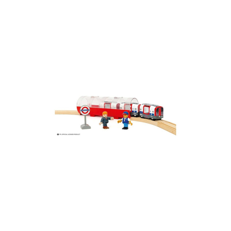 BRIO World Londoner U-Bahn mit Licht und Sound, Spielfahrzeug