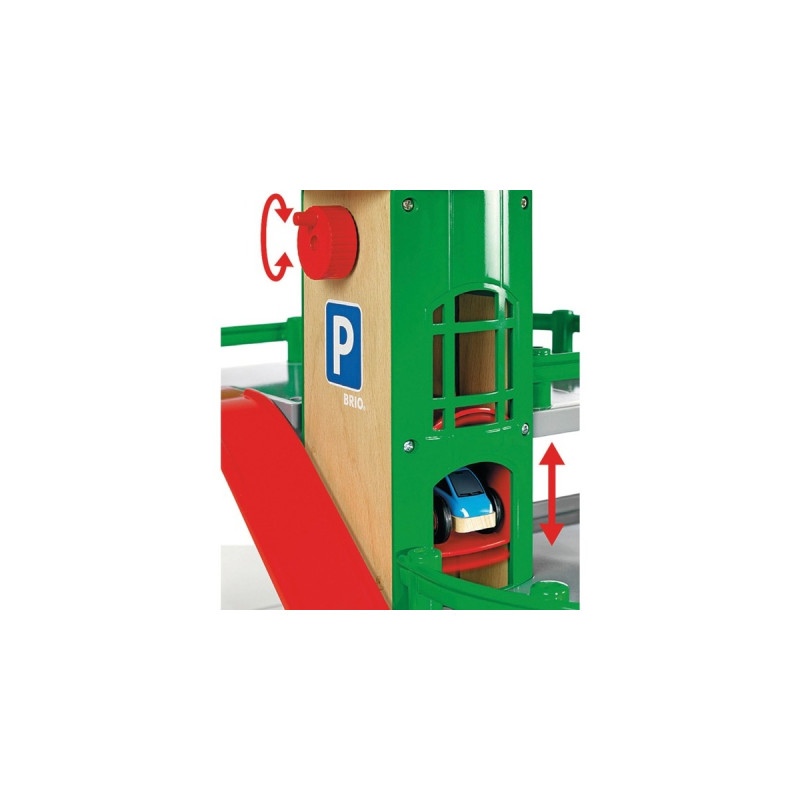 BRIO World Parkhaus, Straßen & Schienen, Spielgebäude