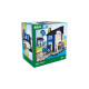 BRIO World Polizeistation mit Einsatzfahrzeug, Spielgebäude(blau/schwarz)