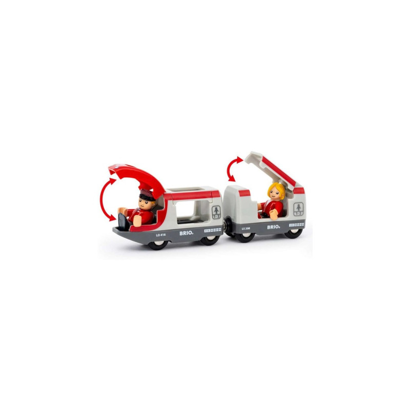 BRIO World Reisezug Starter Set A, Bahn
