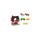 BRIO World Tierscheune mit Heuwaggon, Spielgebäude