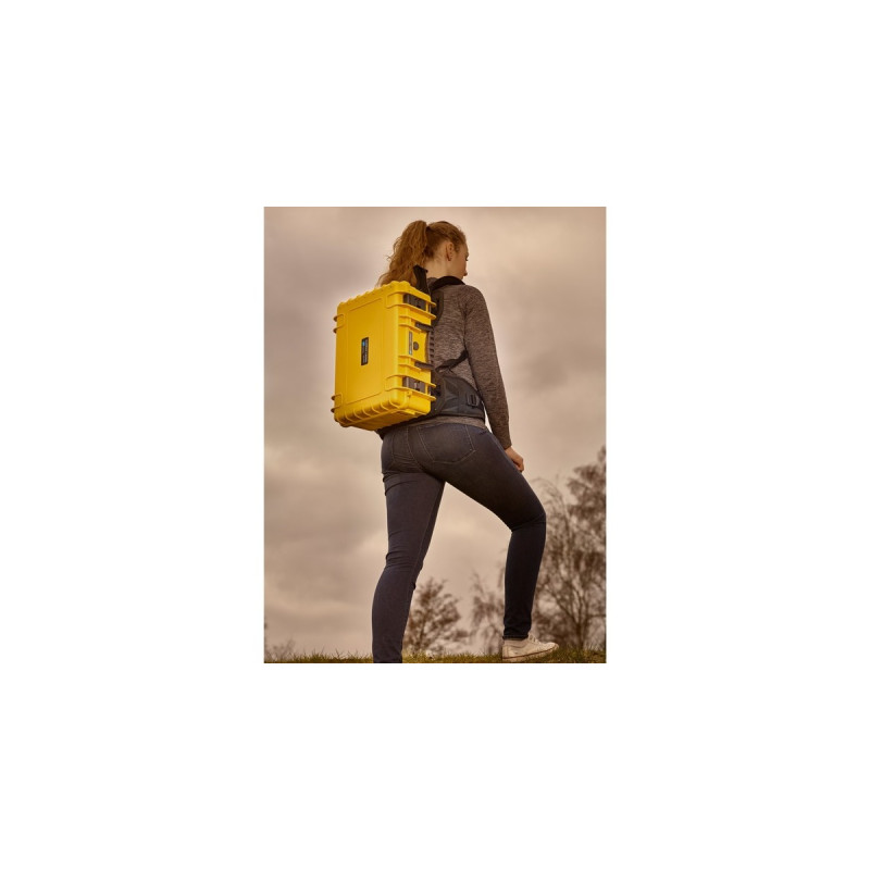 B&W Backpack System für Typ 5000/5500/6000, Trageriemen(schwarz)