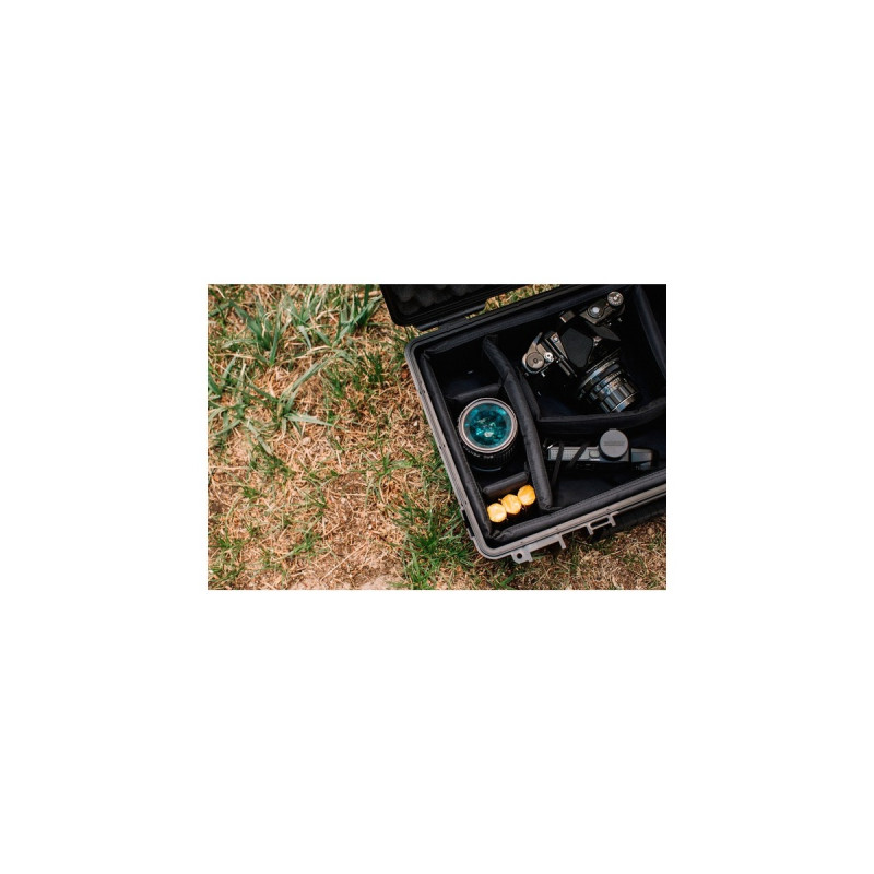 B&W Typ 3000, Koffer(schwarz, Koffereinsatz aus abwaschbarem Gewebematerial )