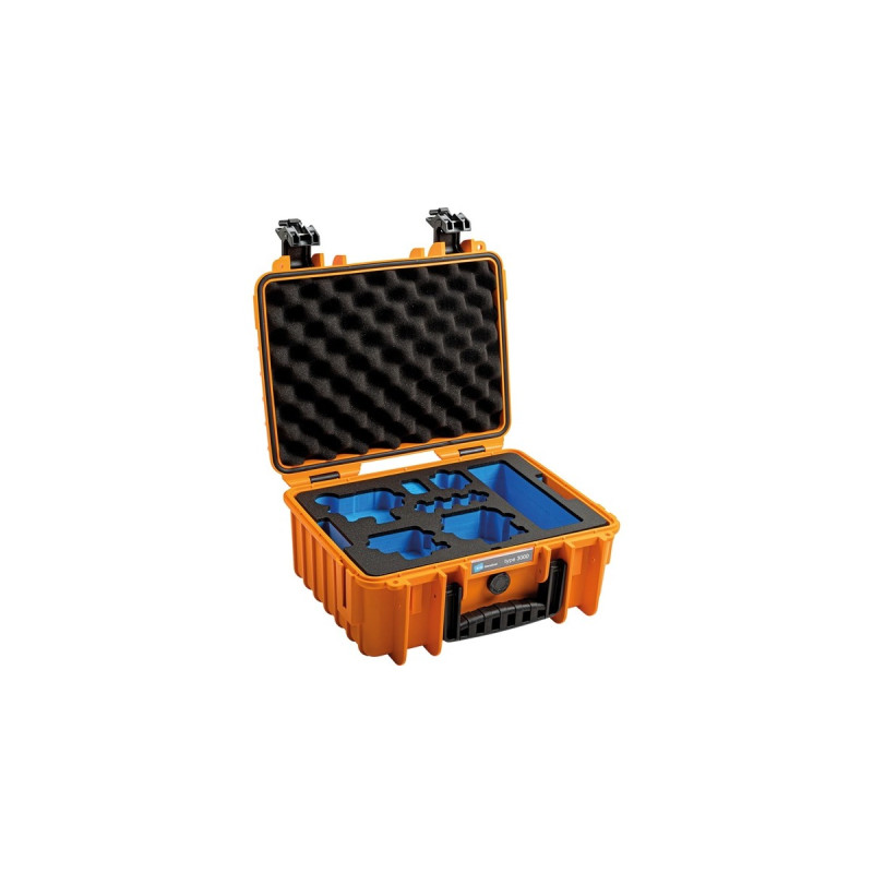 B&W outdoor.case Typ 3000 GoPro9, Koffer(orange)