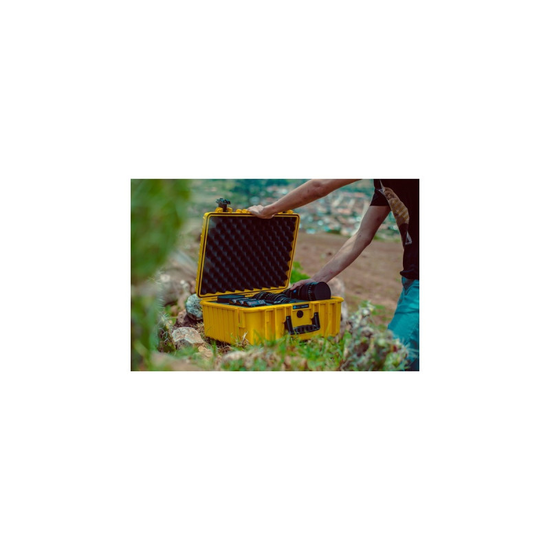 B&W outdoor.case Typ 6000 RPD, Koffer(gelb)