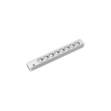 Bachmann 19" IT PDU Steckdosenleiste Basic 8-fach, 1,5HE(grau, 2 Meter)