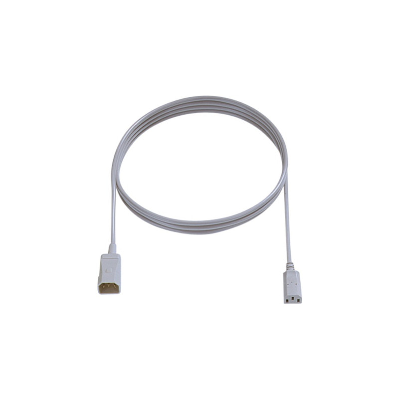 C13, Verlängerungskabel(grau, 2 Meter)