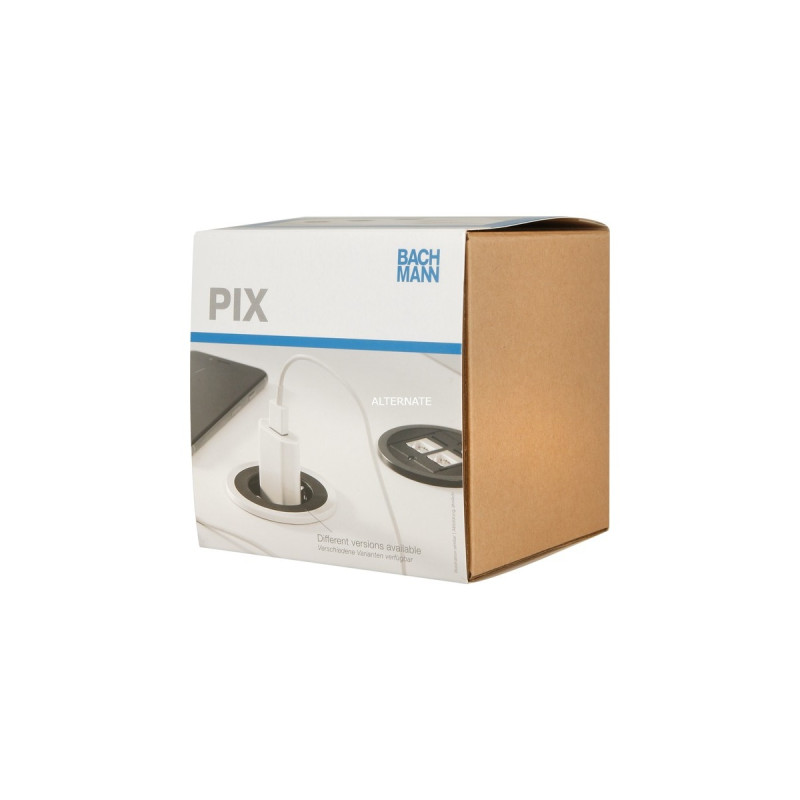 Bachmann PIX Custom Modul 926.010, Einbaurahmen(schwarz, ohne Zuleitung, für Custom Module)