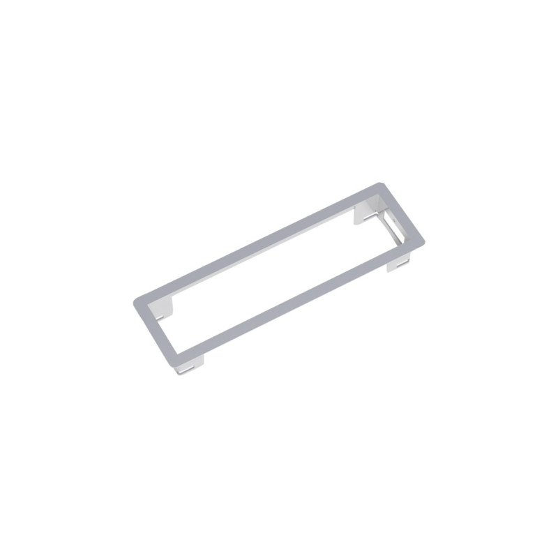 Bachmann POWER FRAME Einbaurahmen 3-fach(edelstahl, Small)